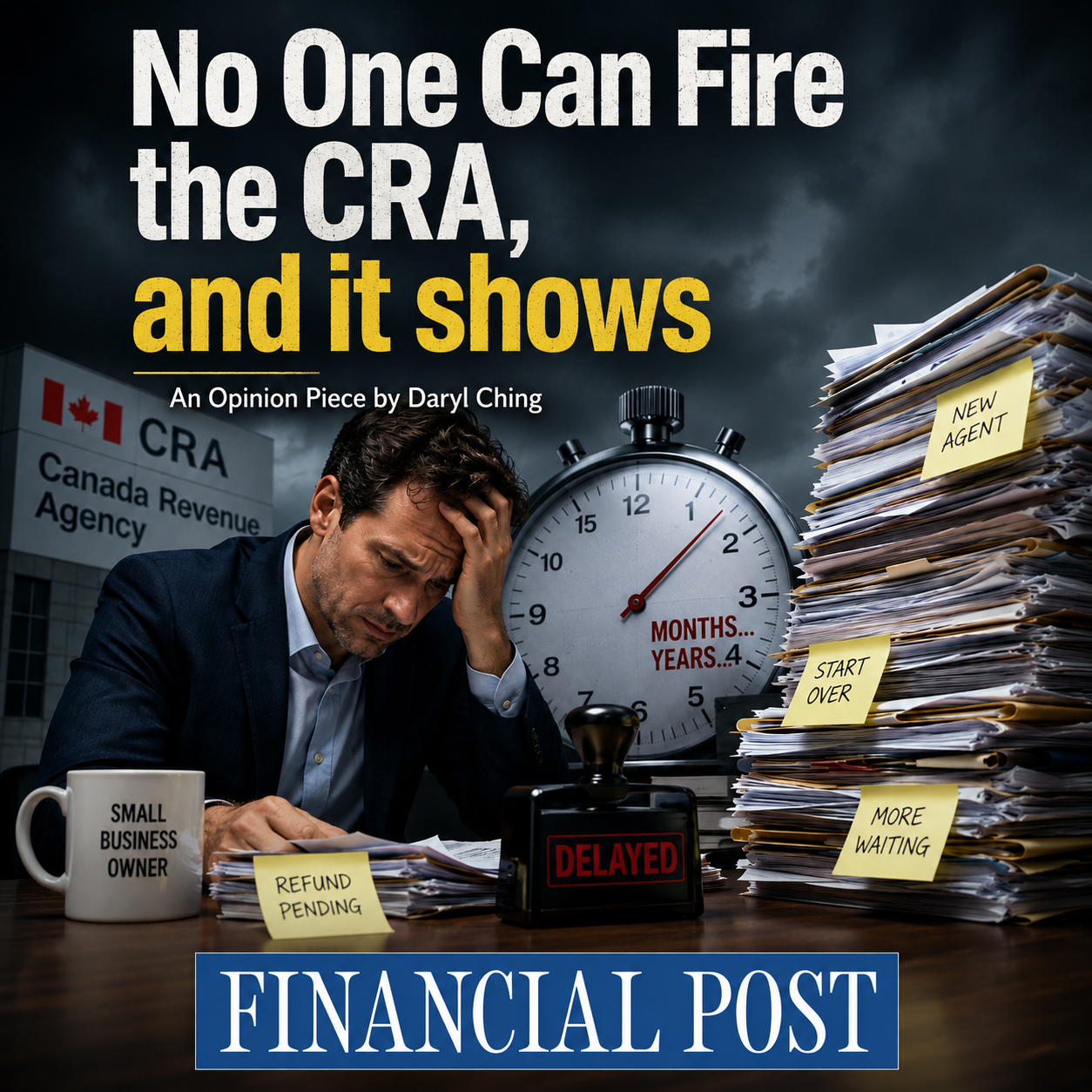 No One Can Fire the CRA, and it Shows